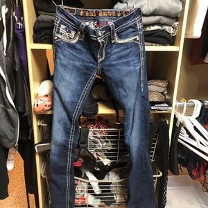 Rock Revival Dark Denim Sherry Boot Cut Jeans